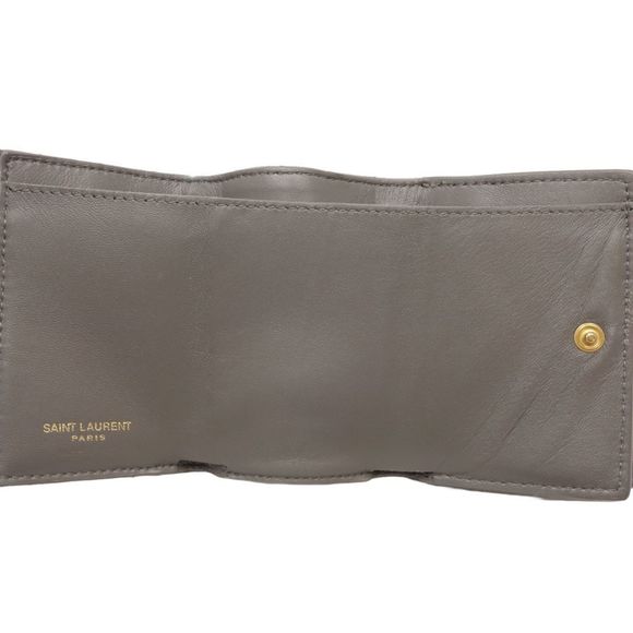 SAINT LAURENT Gray Wallet - Picture 6 of 10